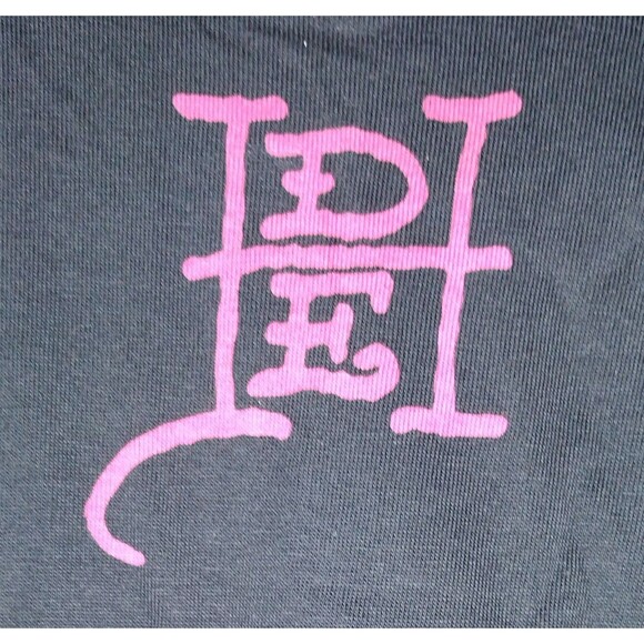 Ed Hardy Baby Tee 18-24 Months Black w/ Rose Vtg by Christian Audigier NWT - Picture 4 of 8